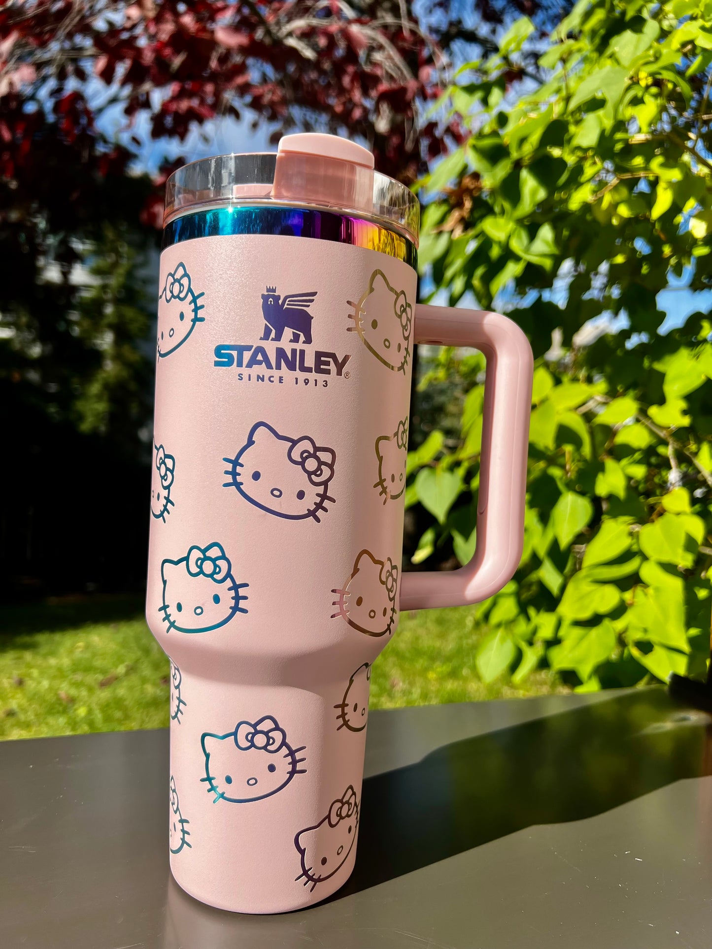 Trendy Hello Kitty Tumblers with Logo