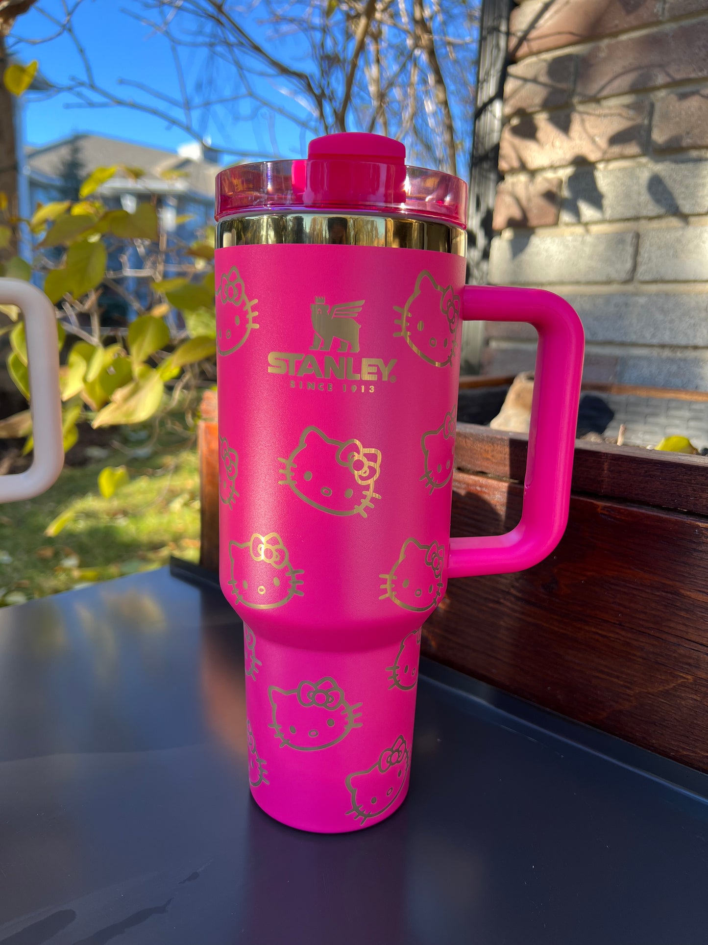 Trendy Hello Kitty Tumblers with Logo