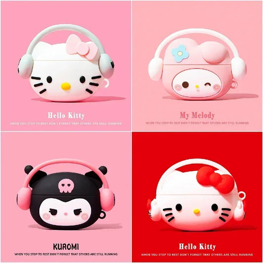 Sanrio Airpods Protective Shell My Melody Hello Kitty Kawaii Cute