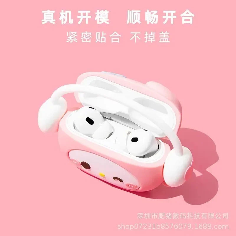 Sanrio Airpods Protective Shell My Melody Hello Kitty Kawaii Cute